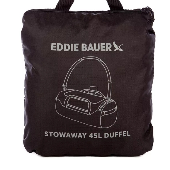 Eddie Bauer Black Duffel Bag - Picture 3 of 6